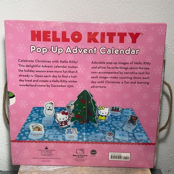 Sanrio Holiday Sanrio Hello Kitty Popup Advent Calendar Poshmark
